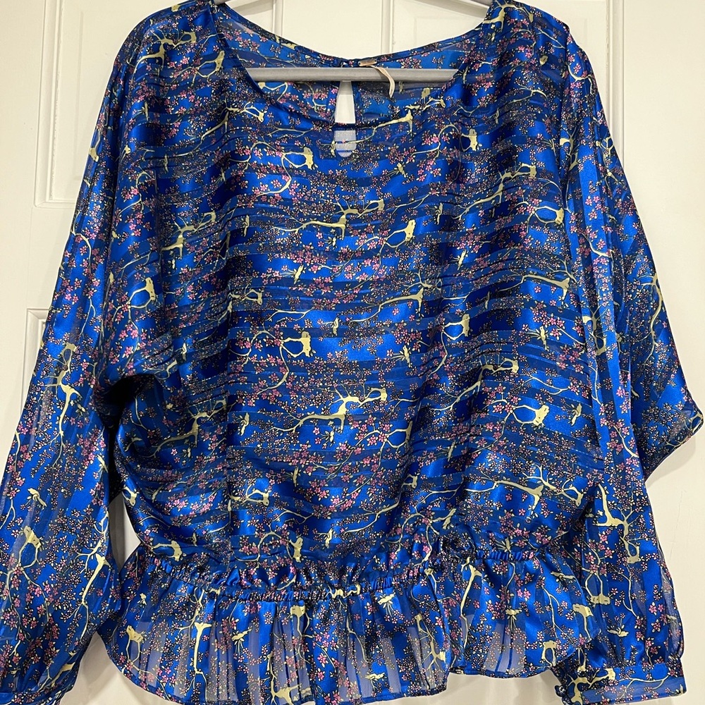Free People Up for Anything Cherry Blossom Top